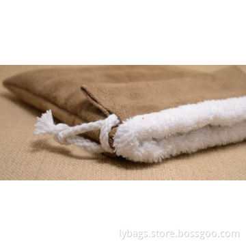 Double-Deck Phone Bags, Fabric Pouches, Drawstring, Jewelry Bags, Pad Bags